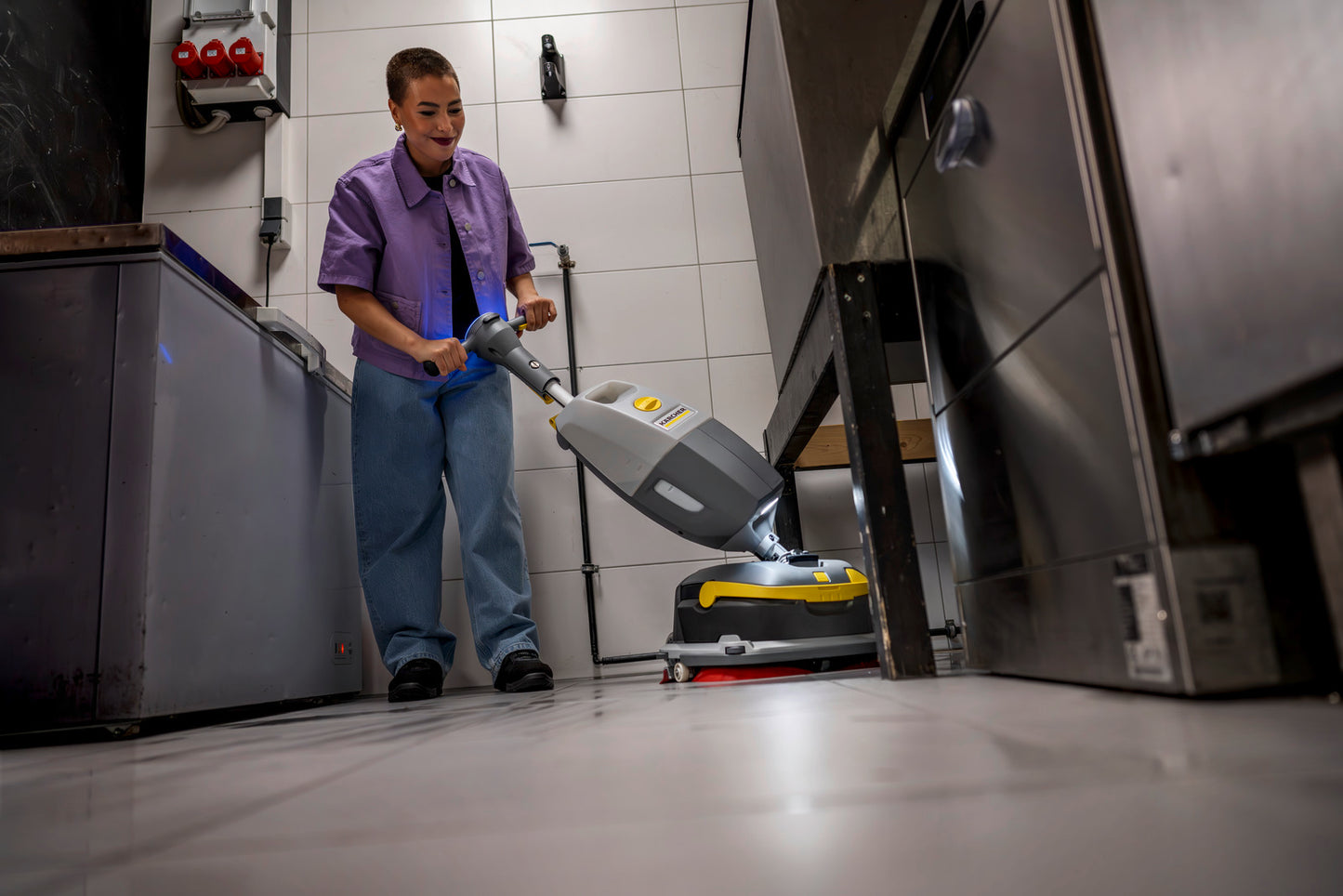 Kärcher K Mop 46 Bp Pack 36/75 - Kompakte Scheuersaugmaschine mit 36V Akku