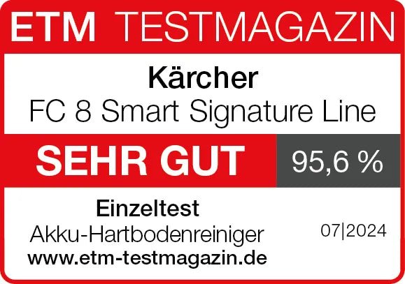Kärcher Hartbodenreiniger FC 8 Smart Signature Line *EU - Pillunat - 1.055 - 711.0 - Kärcher Home & Garden - Kärcher Professional - Kaser Kompressoren