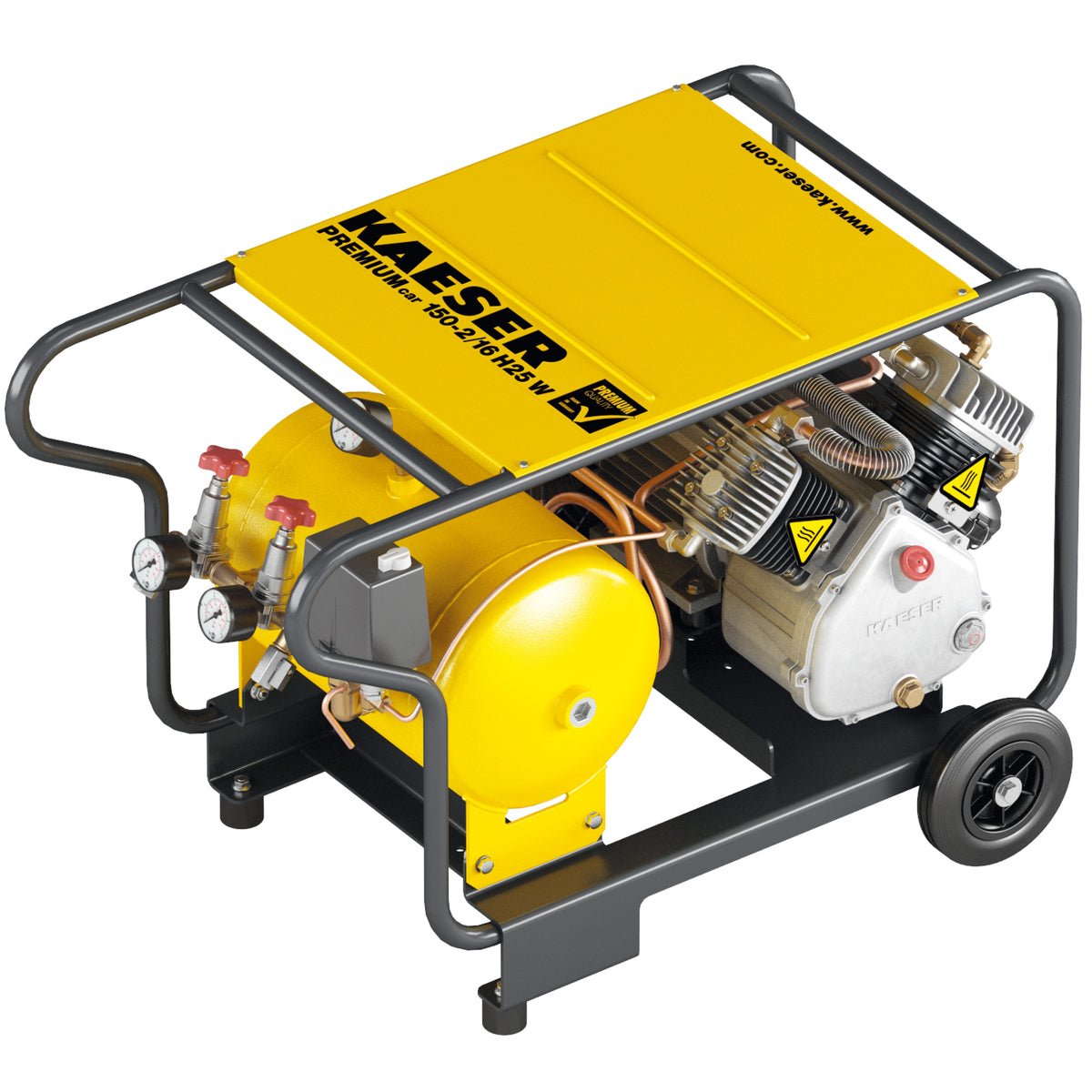 Kaeser Kolbenkompressor PREMIUM CAR 150-2/16 230/1/50 - Pillunat - 1.1853.1 - Kärcher Home & Garden - Kärcher Professional - Kaser Kompressoren