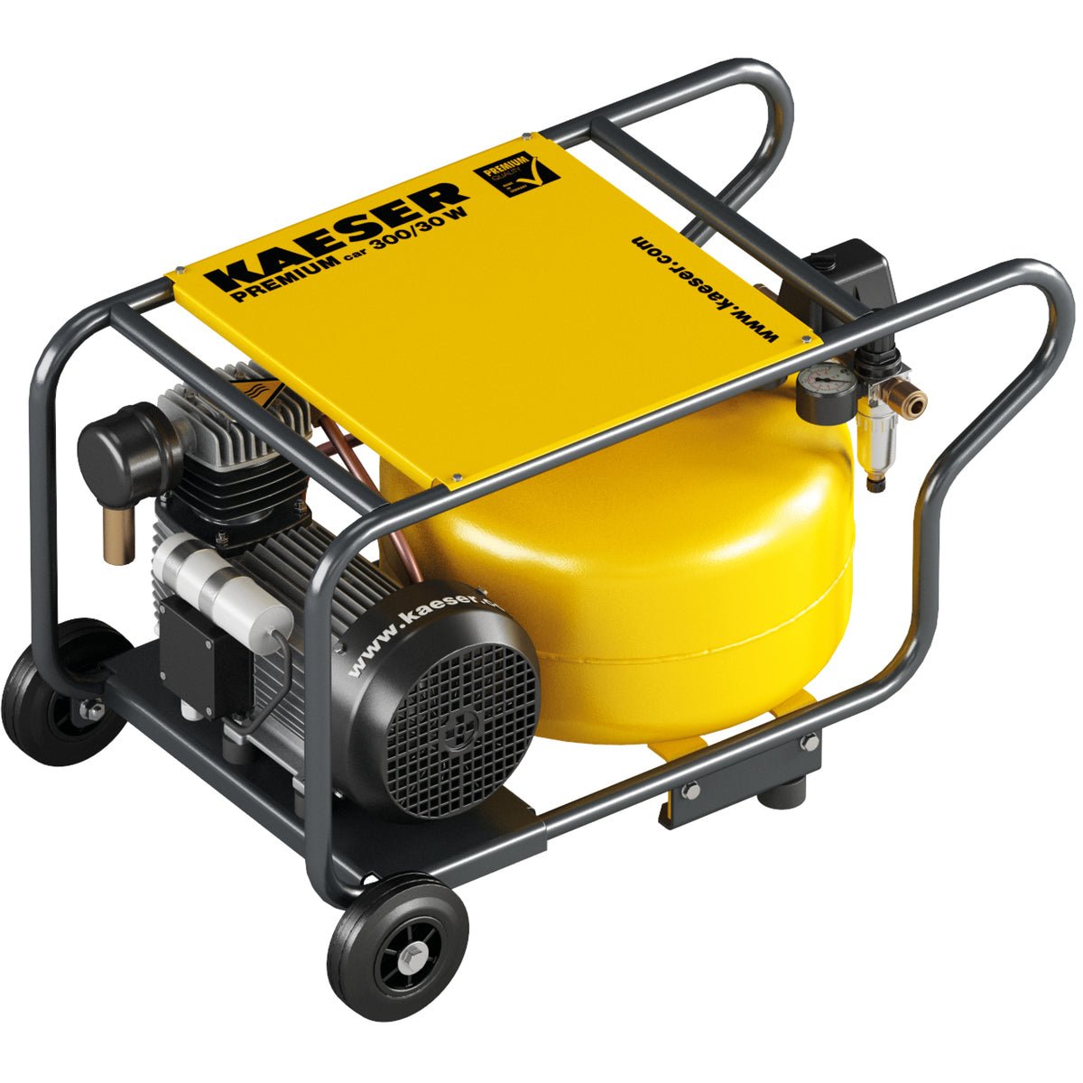 Kaeser Kolbenkompressor PREMIUM CAR 300/30 230/1/50 - Pillunat - 1.1827.1 - Kärcher Home & Garden - Kärcher Professional - Kaser Kompressoren