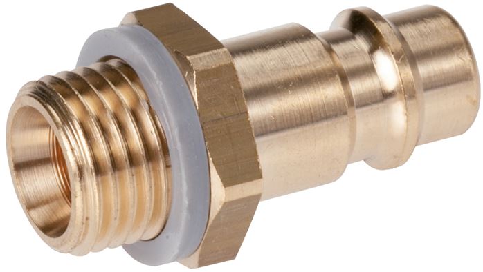 Coupling plug (NW7.2) G 1/4"(AG), brass
