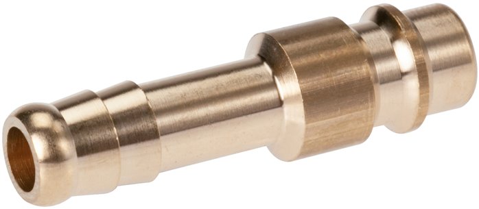 Coupling plug (NW7.2) 13 (1/2")mm hose, brass