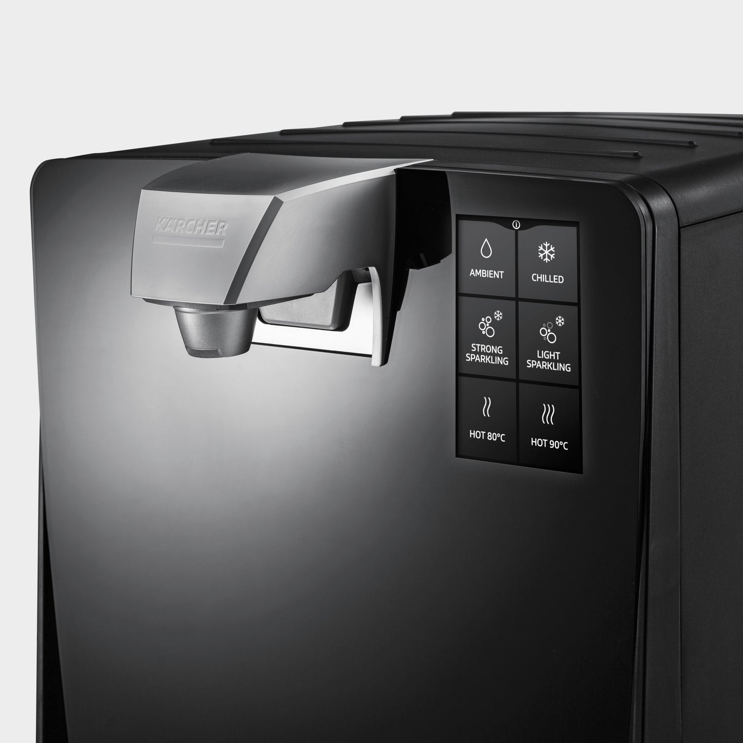 Kärcher Wasserspender WPD 70 Thermo!Secure Sparkle Hot Black