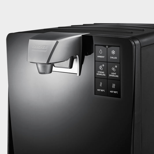 Kärcher Wasserspender WPD 70 Thermo!Secure Sparkle Hot Black