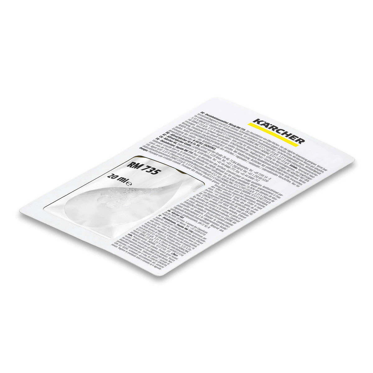 Kärcher Desinfektionsmittel, flüssig RM 735, 20ml