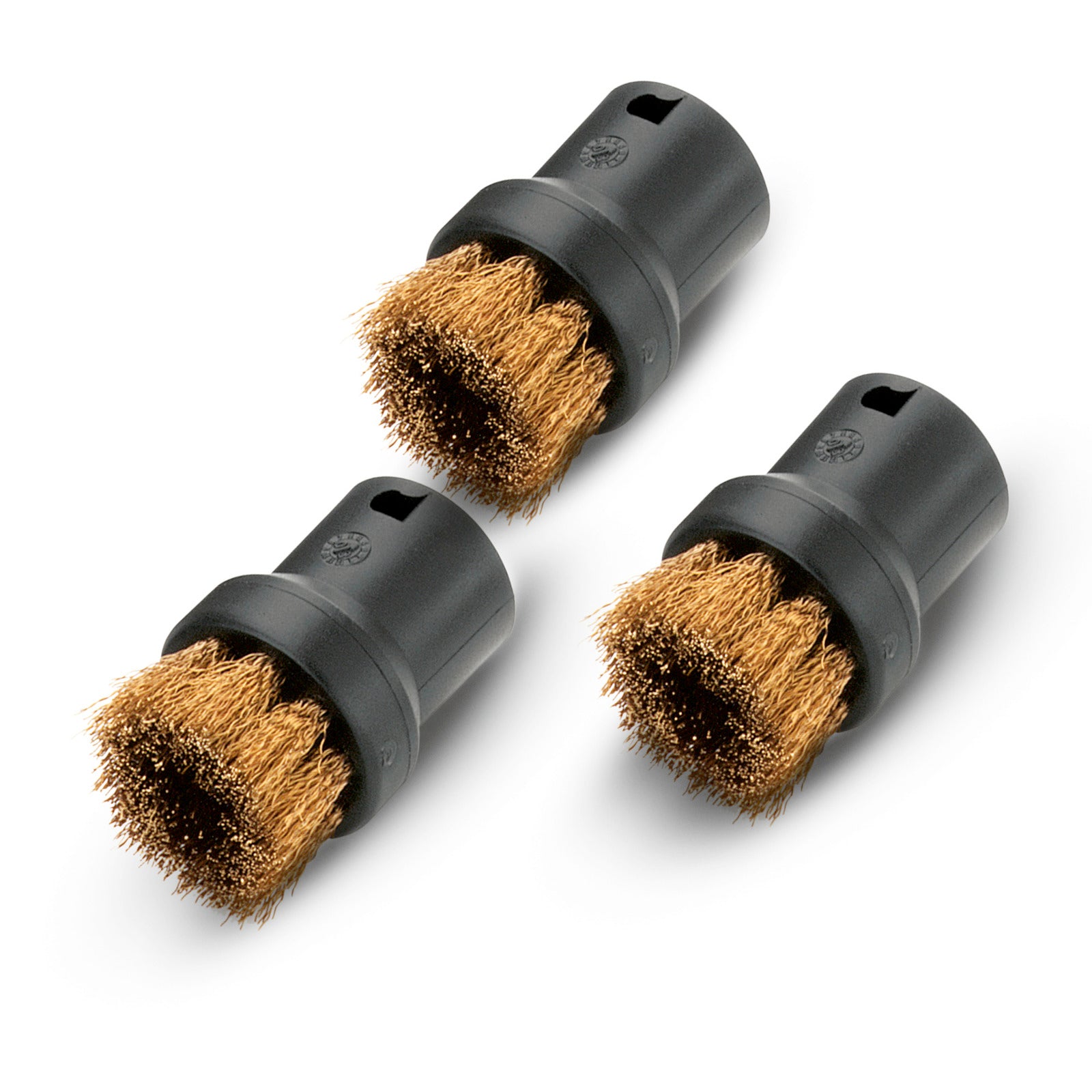 Kärcher round brush set with brass bristles