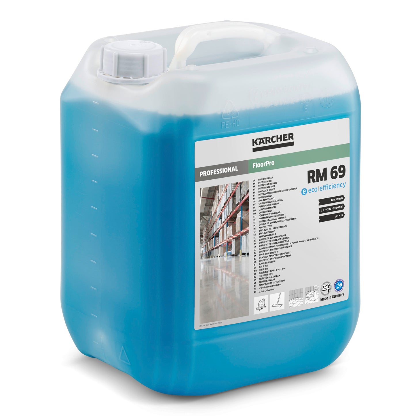 Kärcher RM 69 ASF eco!efficiency 10 Liter - Bodengrundreiniger