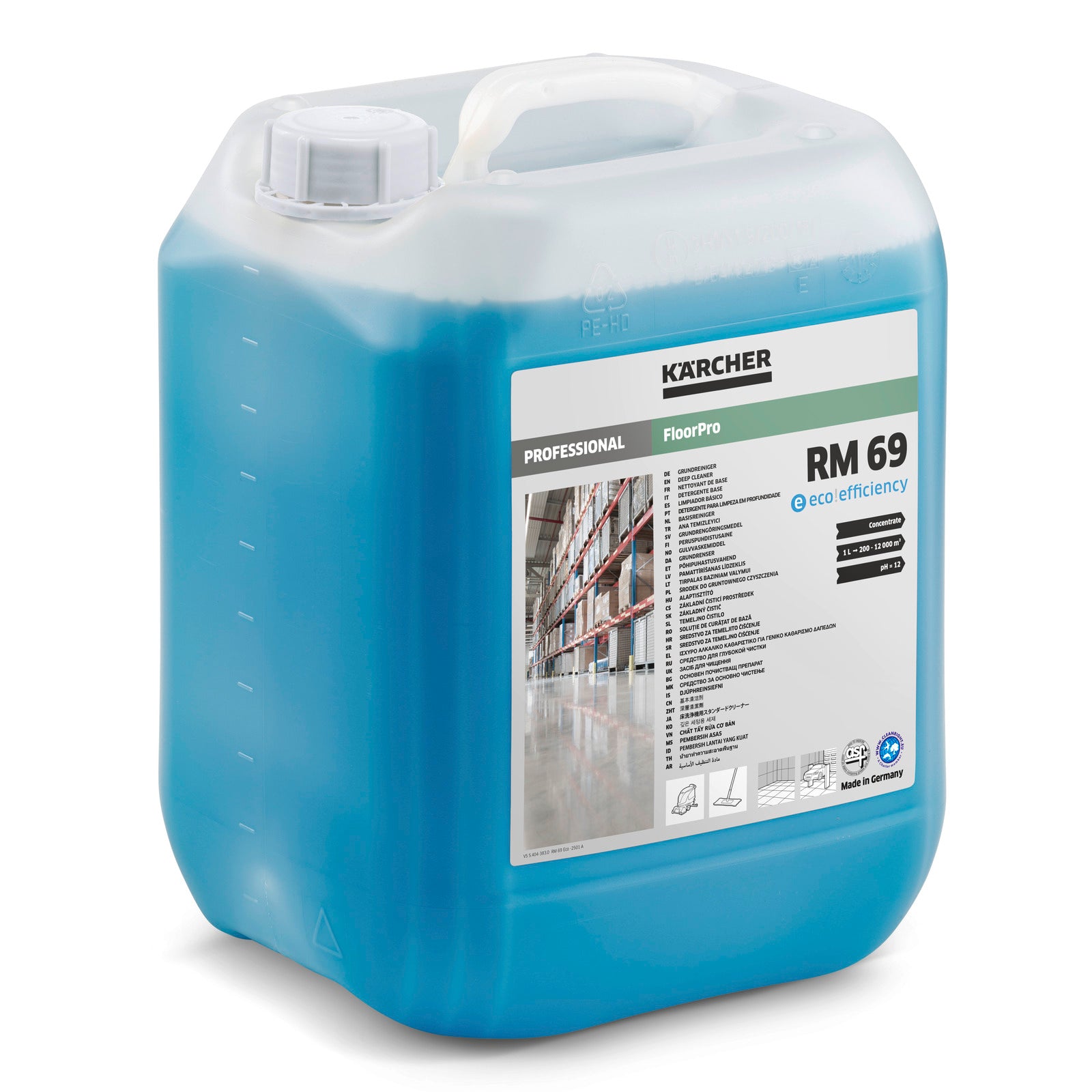 Kärcher RM 69 ASF eco!efficiency 10 Liter - Bodengrundreiniger
