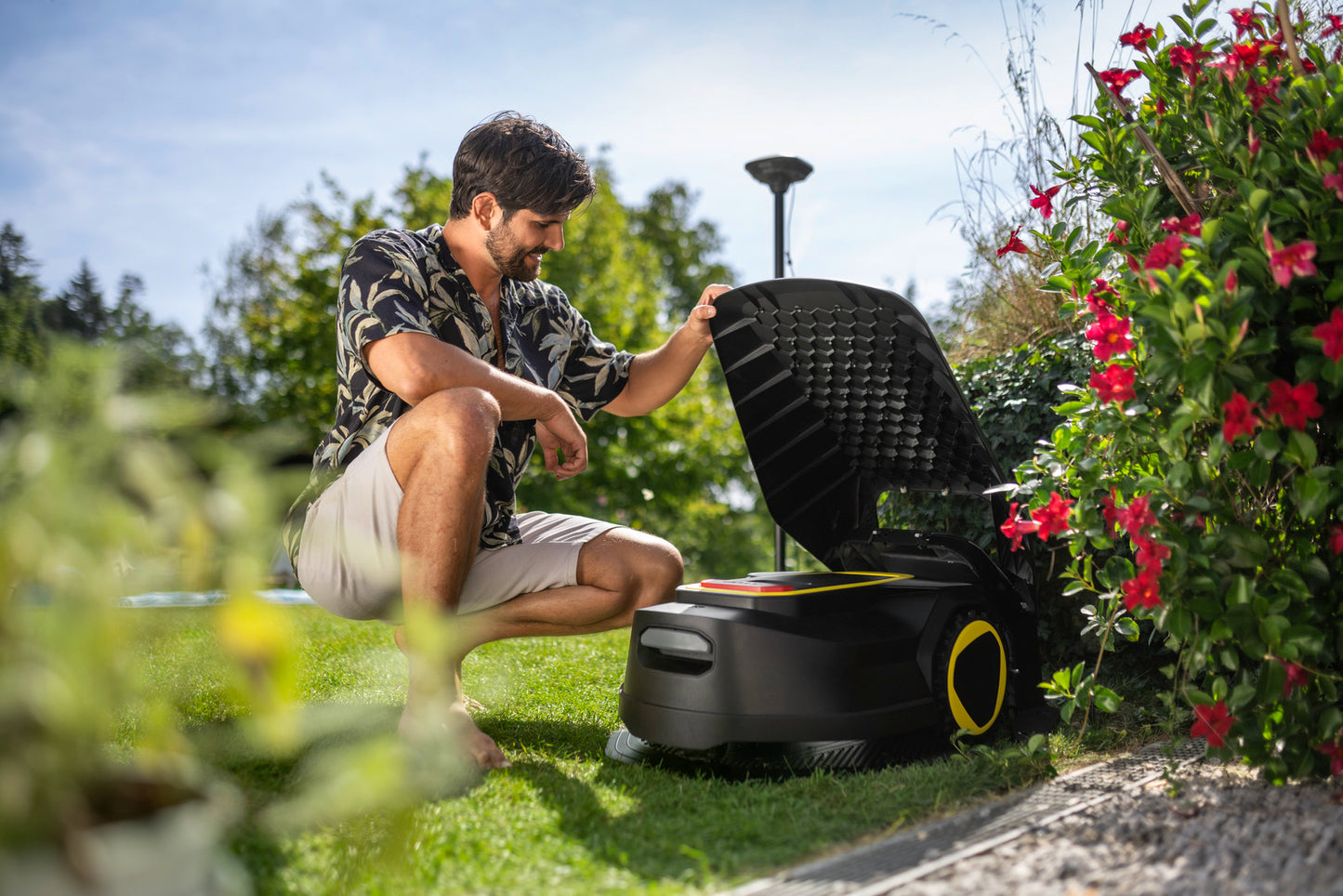 Kärcher Mähroboter Garage RCX