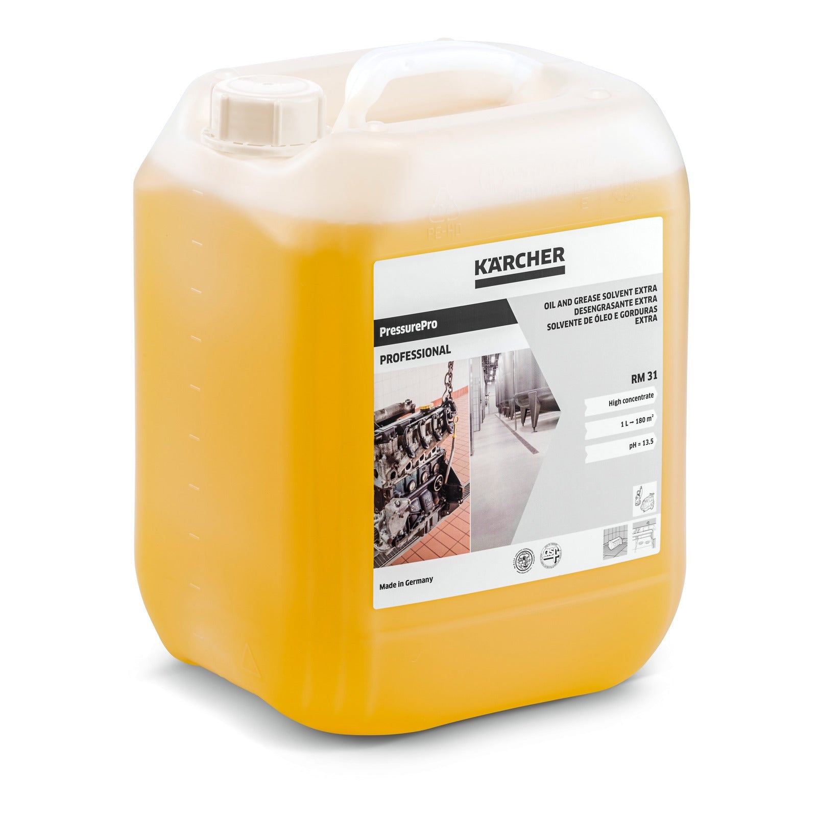 Kärcher Öl - und Fettlöser Extra RM 31 ASF 10 l - Pillunat - 6.295 - 068.0 - Kärcher Home & Garden - Kärcher Professional - Kaser Kompressoren