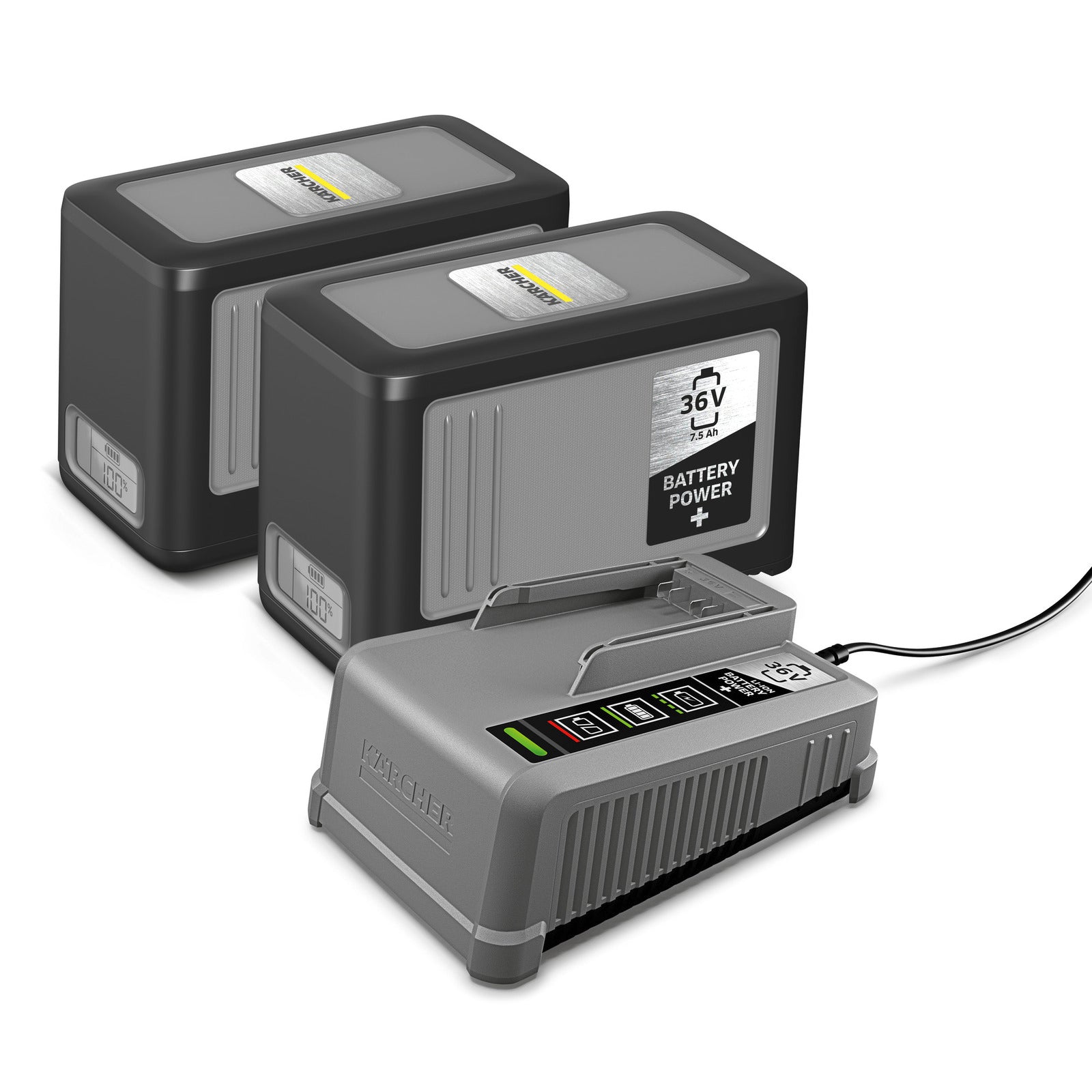 Kärcher Starter Kit Battery Power+ 36/75 - Pillunat - 2.445 - 070.0 - Kärcher Home & Garden - Kärcher Professional - Kaser Kompressoren