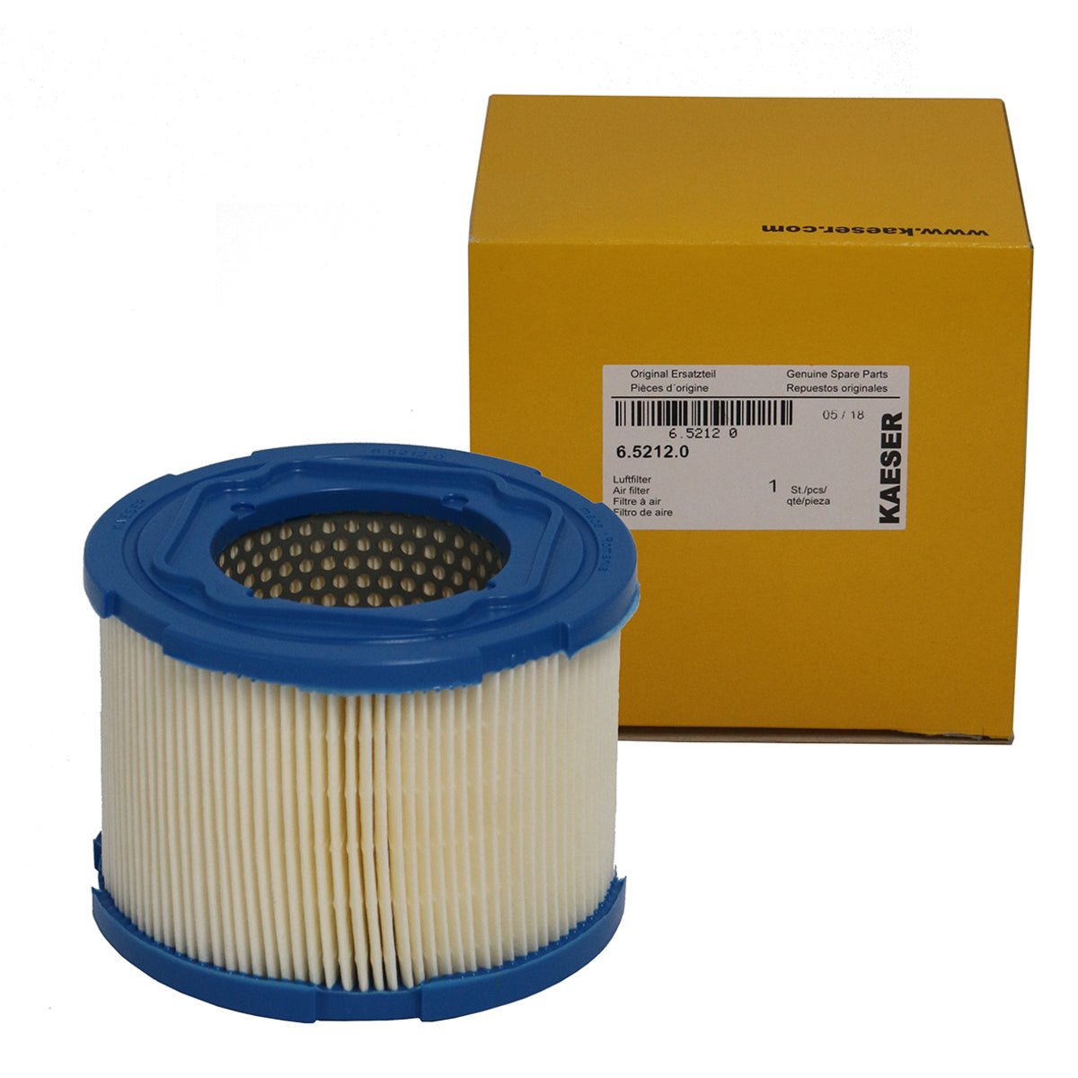 Luftfilterpatrone Ø113x181 - Pillunat - 6.2003.0 - Kärcher Home & Garden - Kärcher Professional - Kaser Kompressoren