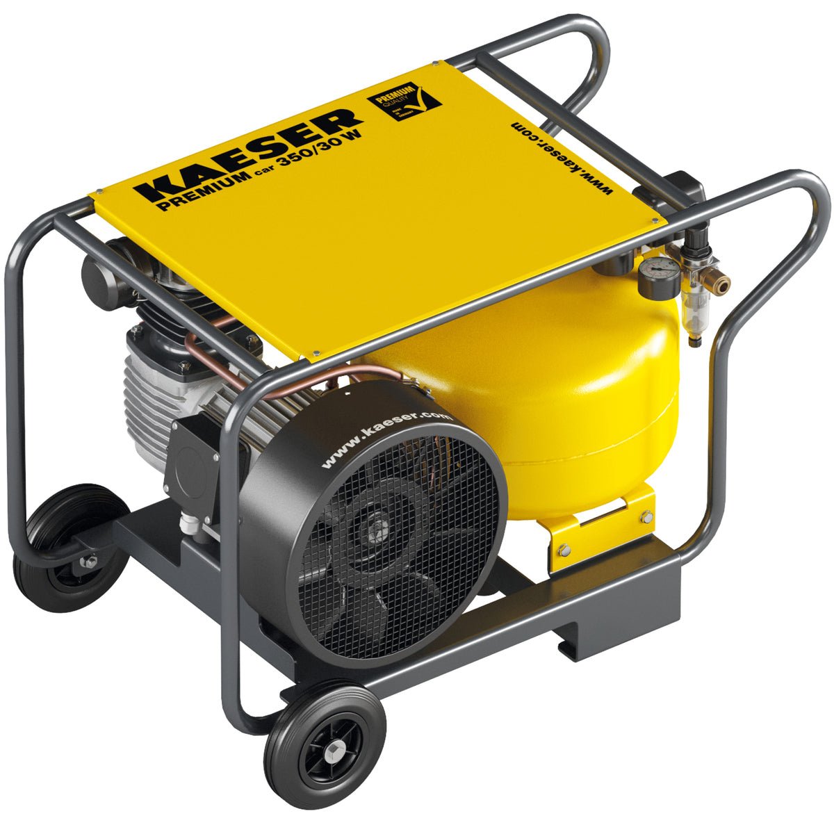 Kaeser Kolbenkompressor PREMIUM CAR 350/30 230/1/50 - Pillunat - 1.1828.10010 - Kärcher Home & Garden - Kärcher Professional - Kaser Kompressoren