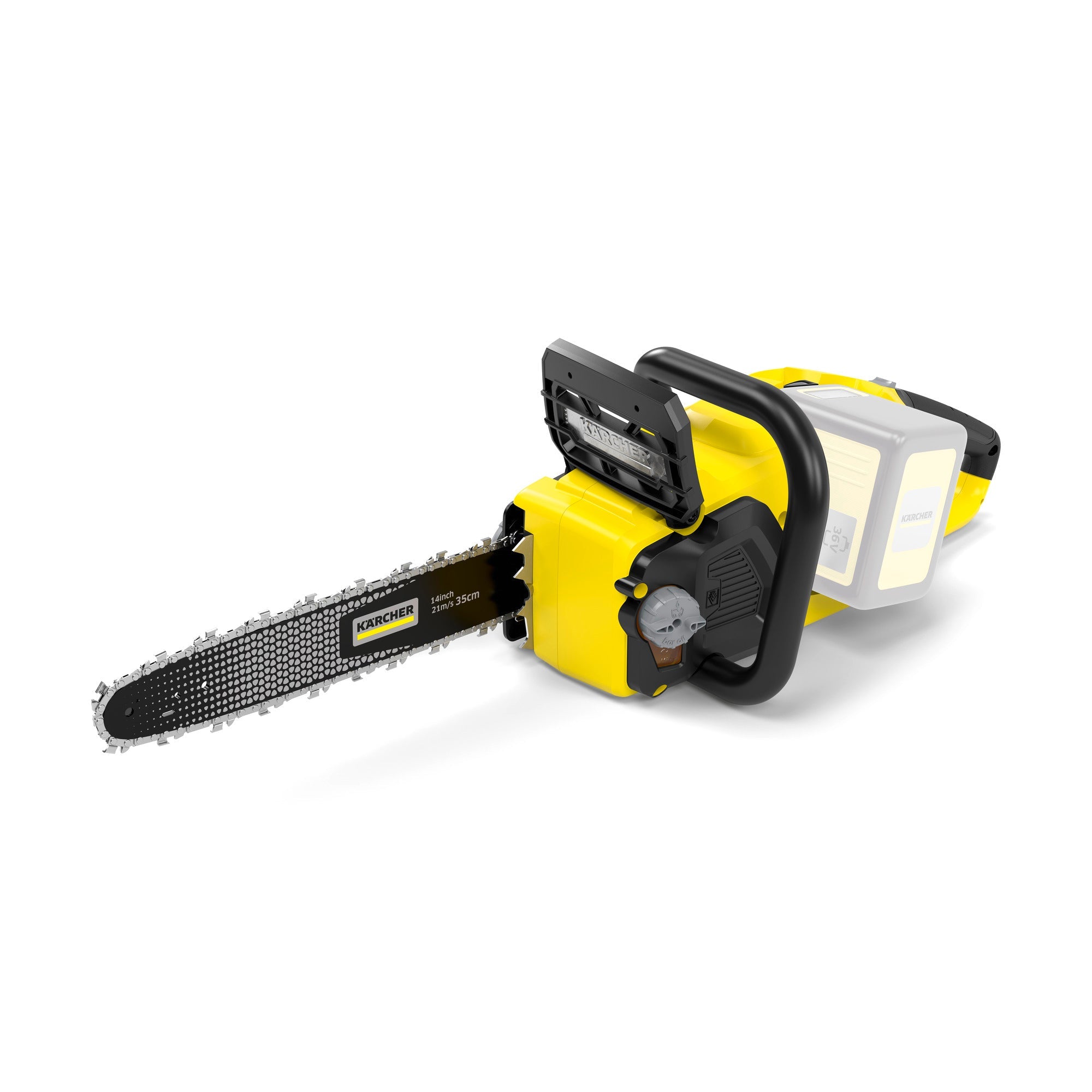 Kärcher Akku-Kettensäge CNS 36-35 Battery - Pillunat - 1.444-050.0 - Kärcher Home & Garden - Kärcher Professional - Kaser Kompressoren