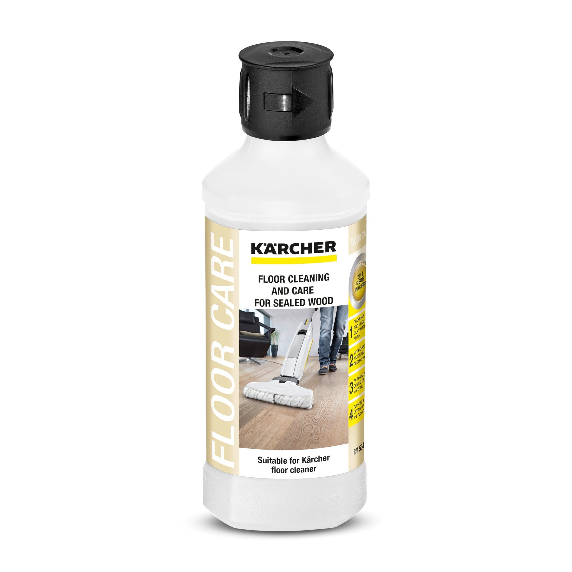 Kärcher Bodenpflege Holz versiegelt RM 534 500ml - Pillunat - 6.295-941.0 - Kärcher Home & Garden - Kärcher Professional - Kaser Kompressoren