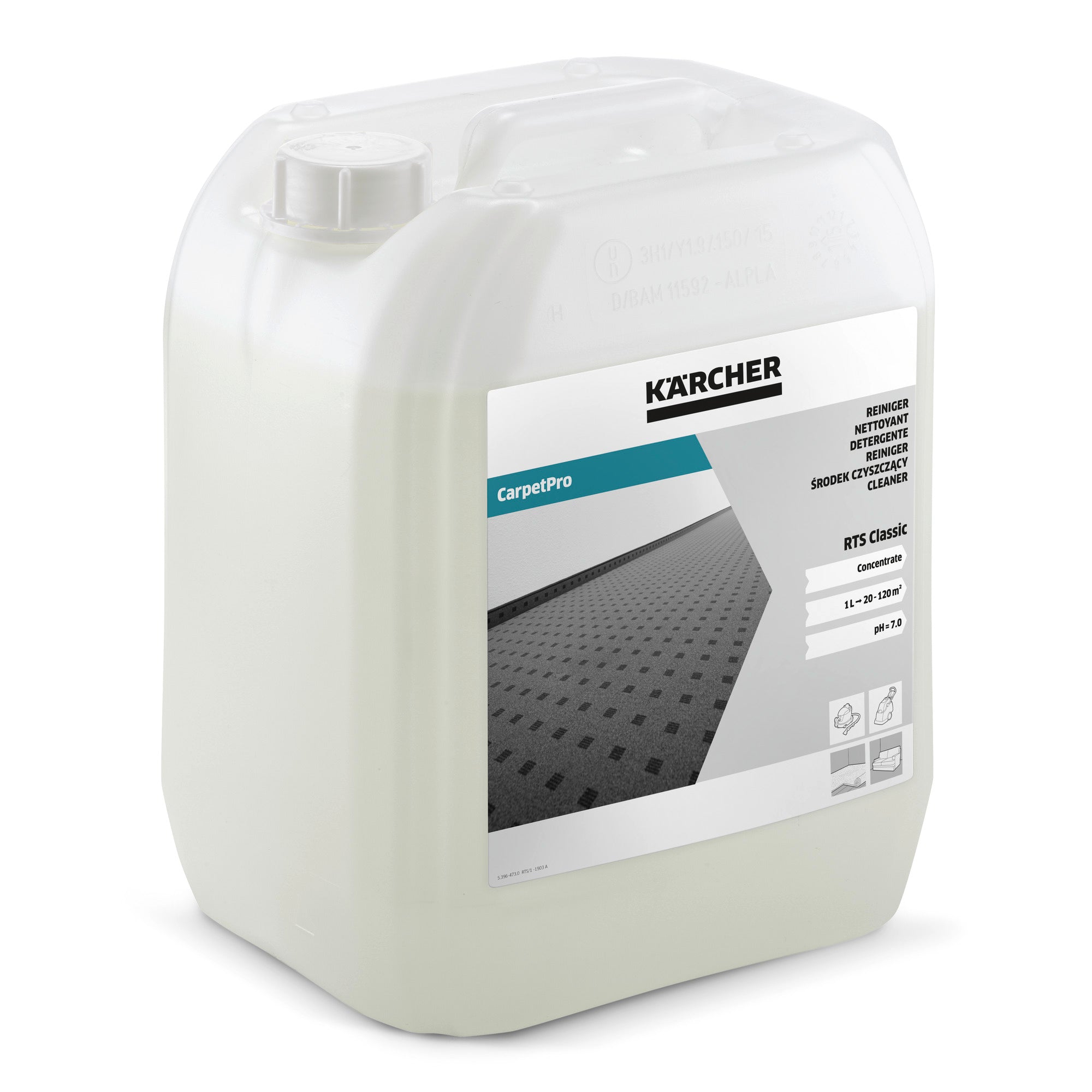 Kärcher CarpetPro Reiniger RTS Classic 10 l - Pillunat - 3.334-104.0 - Kärcher Home & Garden - Kärcher Professional - Kaser Kompressoren