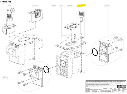 Kit, Arretierschraube    KF1 - Pillunat - 404344.00130 - Kärcher Home & Garden - Kärcher Professional - Kaser Kompressoren